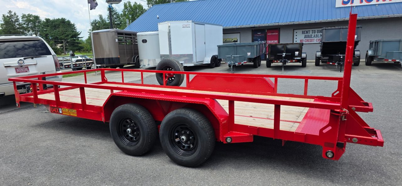 New 2026 MAXX-D U4X 10K 83X18 7K JACK Utility Trailer