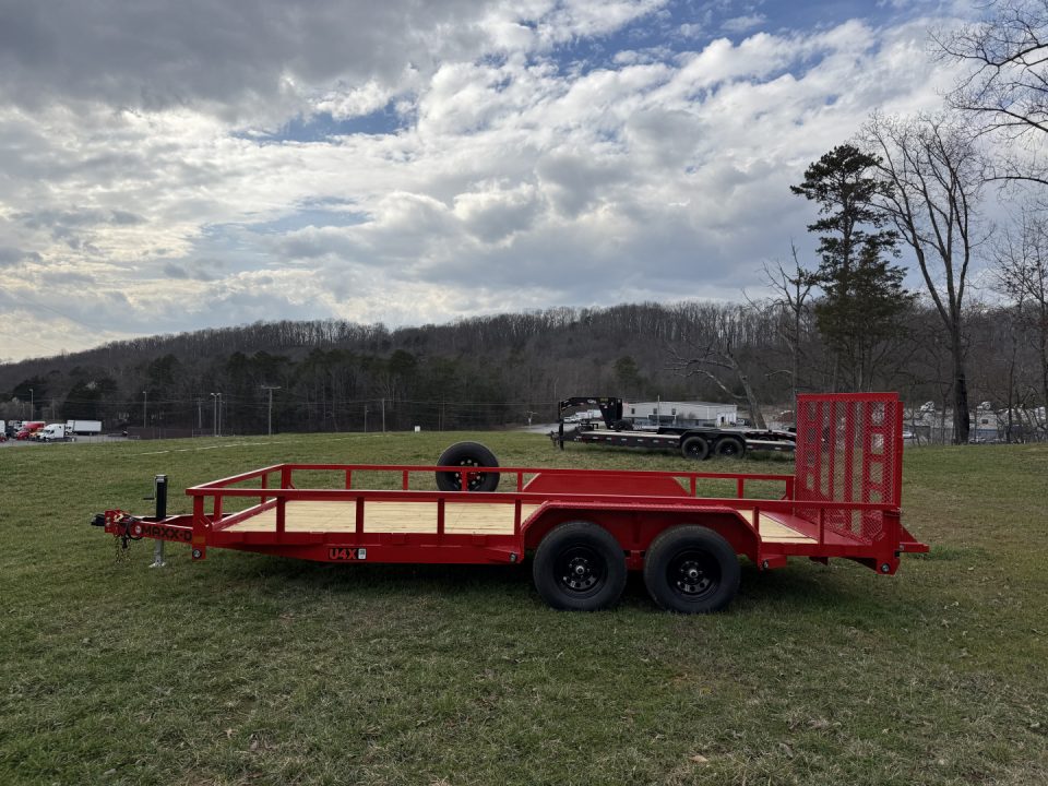New 2026 MAXX-D U4X 10K 83X18 7K JACK Utility Trailer