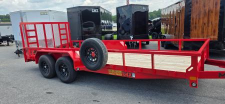 New 2026 MAXX-D U4X 10K 83X18 7K JACK Utility Trailer