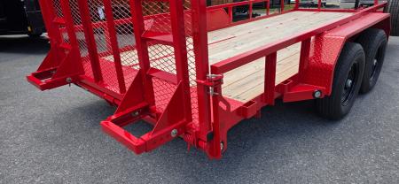 New 2026 MAXX-D U4X 10K 83X18 7K JACK Utility Trailer