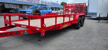 New 2026 MAXX-D U4X 10K 83X18 7K JACK Utility Trailer