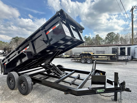 New 2026 Oak Ridge 7x14x2 14k Dump Trailer