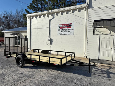 New 2026 Oak Ridge 76x14SA Utility Trailer