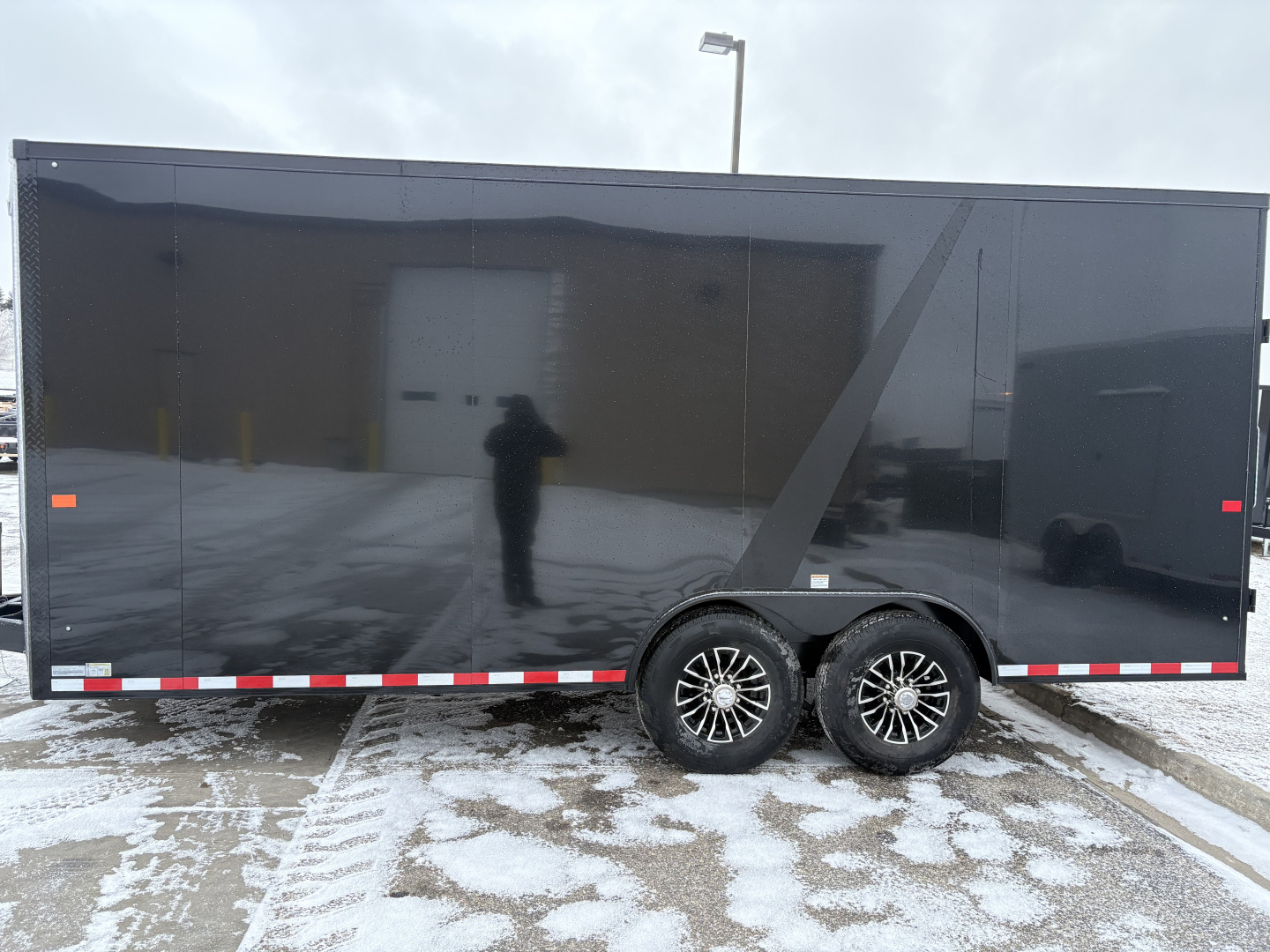 New 2026 AERO 8.5x18TA70 Cargo / Enclosed Trailer / Blacked Out