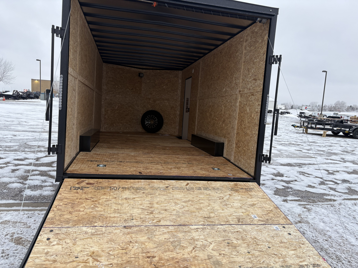 New 2026 AERO 8.5x18TA70 Cargo / Enclosed Trailer / Blacked Out