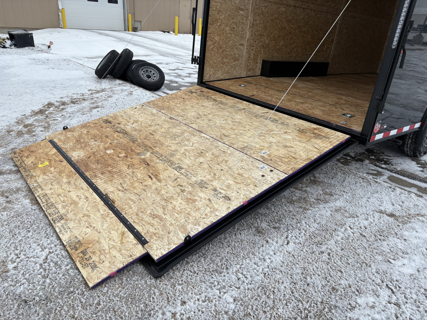 New 2026 AERO 8.5x18TA70 Cargo / Enclosed Trailer / Blacked Out