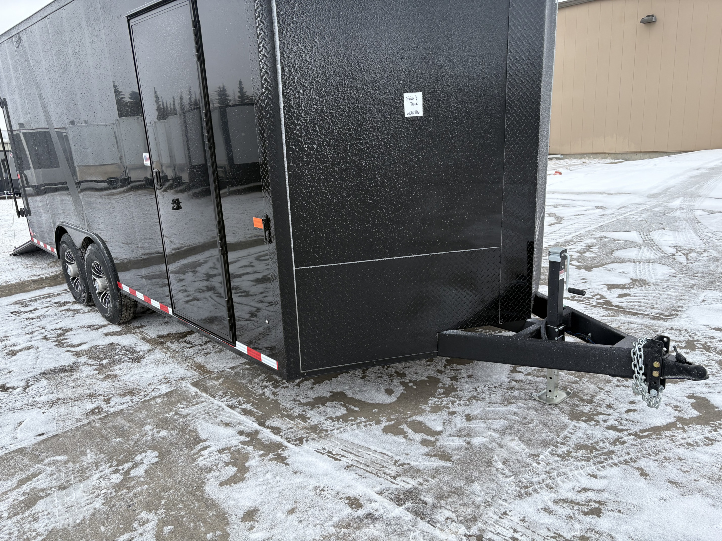 New 2026 AERO 8.5x18TA70 Cargo / Enclosed Trailer / Blacked Out