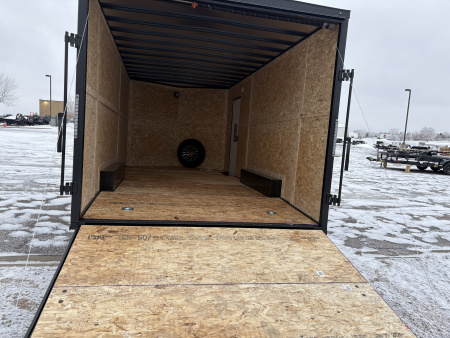 New 2026 AERO 8.5x18TA70 Cargo / Enclosed Trailer / Blacked Out