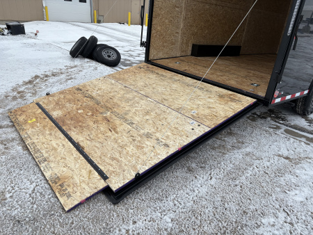 New 2026 AERO 8.5x18TA70 Cargo / Enclosed Trailer / Blacked Out