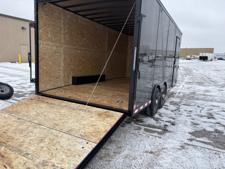 New 2026 AERO 8.5x18TA70 Cargo / Enclosed Trailer / Blacked Out
