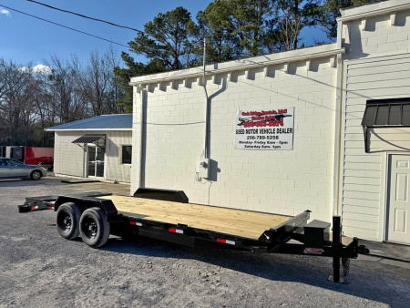 New 2026 Oak Ridge 83x22 14k Equipment Trailer