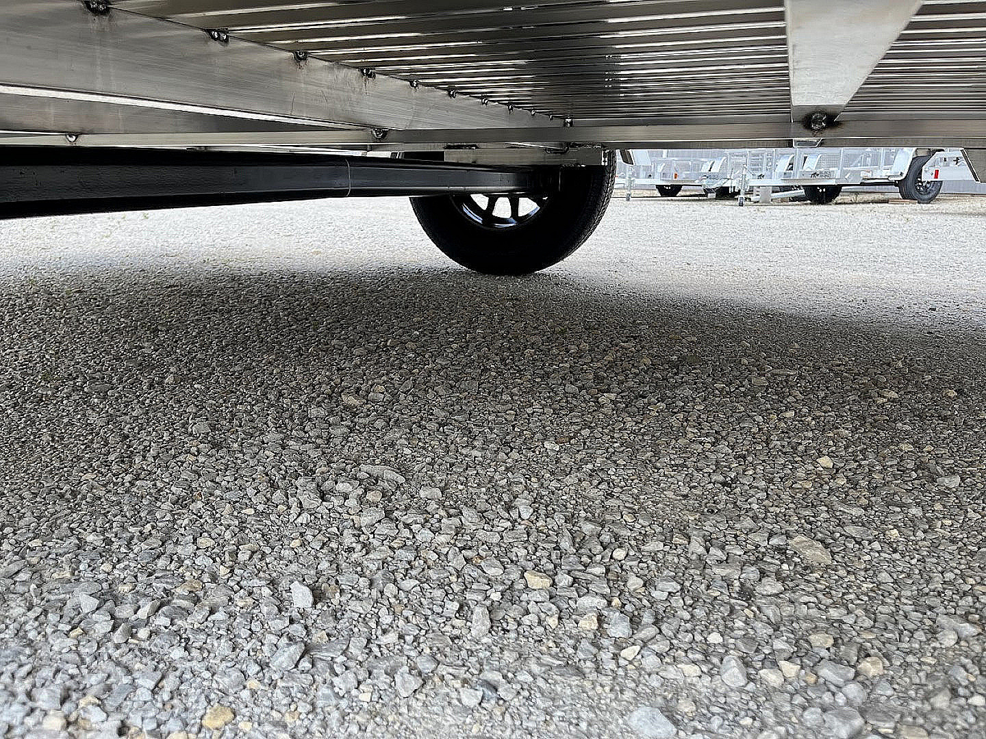 New 2026 Black Rhino *INCOMING* Aluminum 81"x168" LPS8114A-3.5K Low Profile w/ Brakes & Bi-Fold Gate Utility Trailer