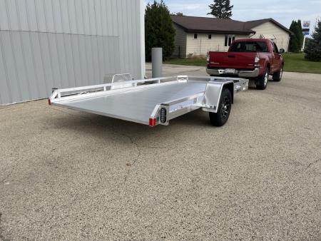 New 2026 Black Rhino *INCOMING* Aluminum 77 x14' TS8114A-5K Low Profile w/ Brakes (ATV / UTV / Side by Side) Tilt Trailer