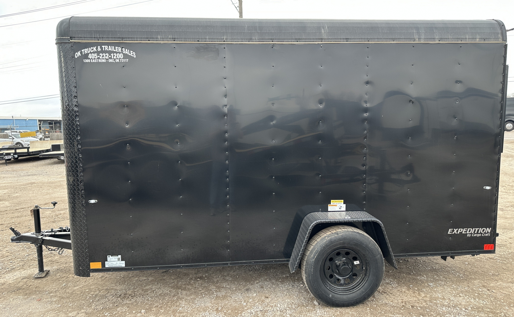 New 2025 Cargo Craft 6'x12' Expedition Extreme Single Axle with Ramp Cargo / Enclosed Trailer