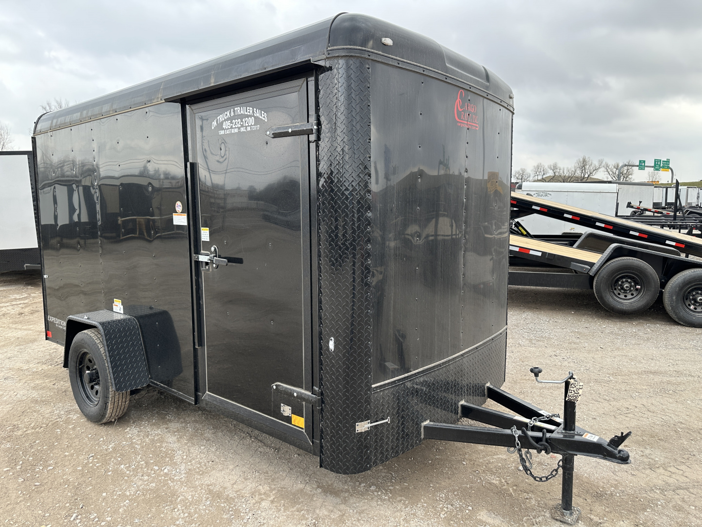 New 2025 Cargo Craft 6'x12' Expedition Extreme Single Axle with Ramp Cargo / Enclosed Trailer