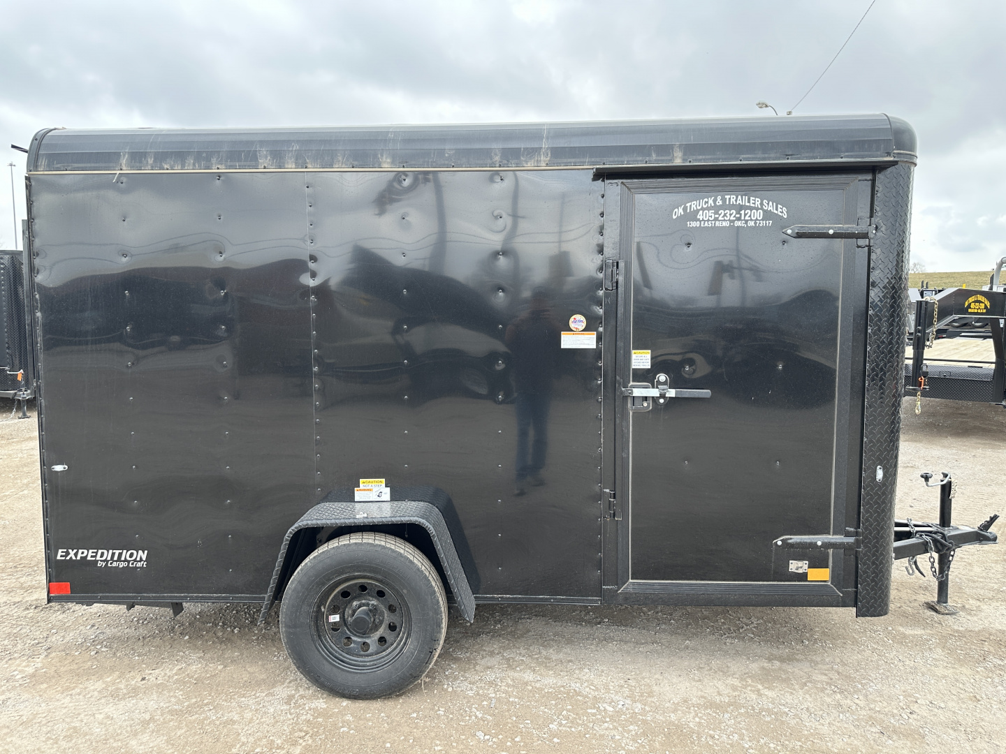 New 2025 Cargo Craft 6'x12' Expedition Extreme Single Axle with Ramp Cargo / Enclosed Trailer