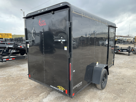 New 2025 Cargo Craft 6'x12' Expedition Extreme Single Axle with Ramp Cargo / Enclosed Trailer