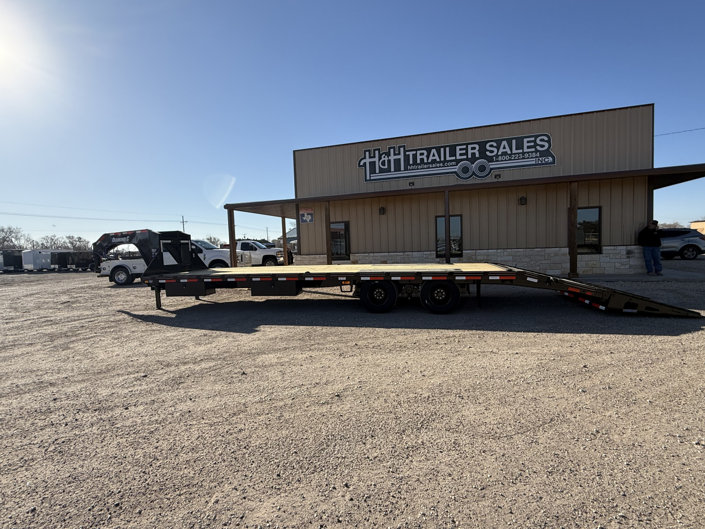 New 2026 Diamond C Trailers FMAX 210 Flatbed Trailer