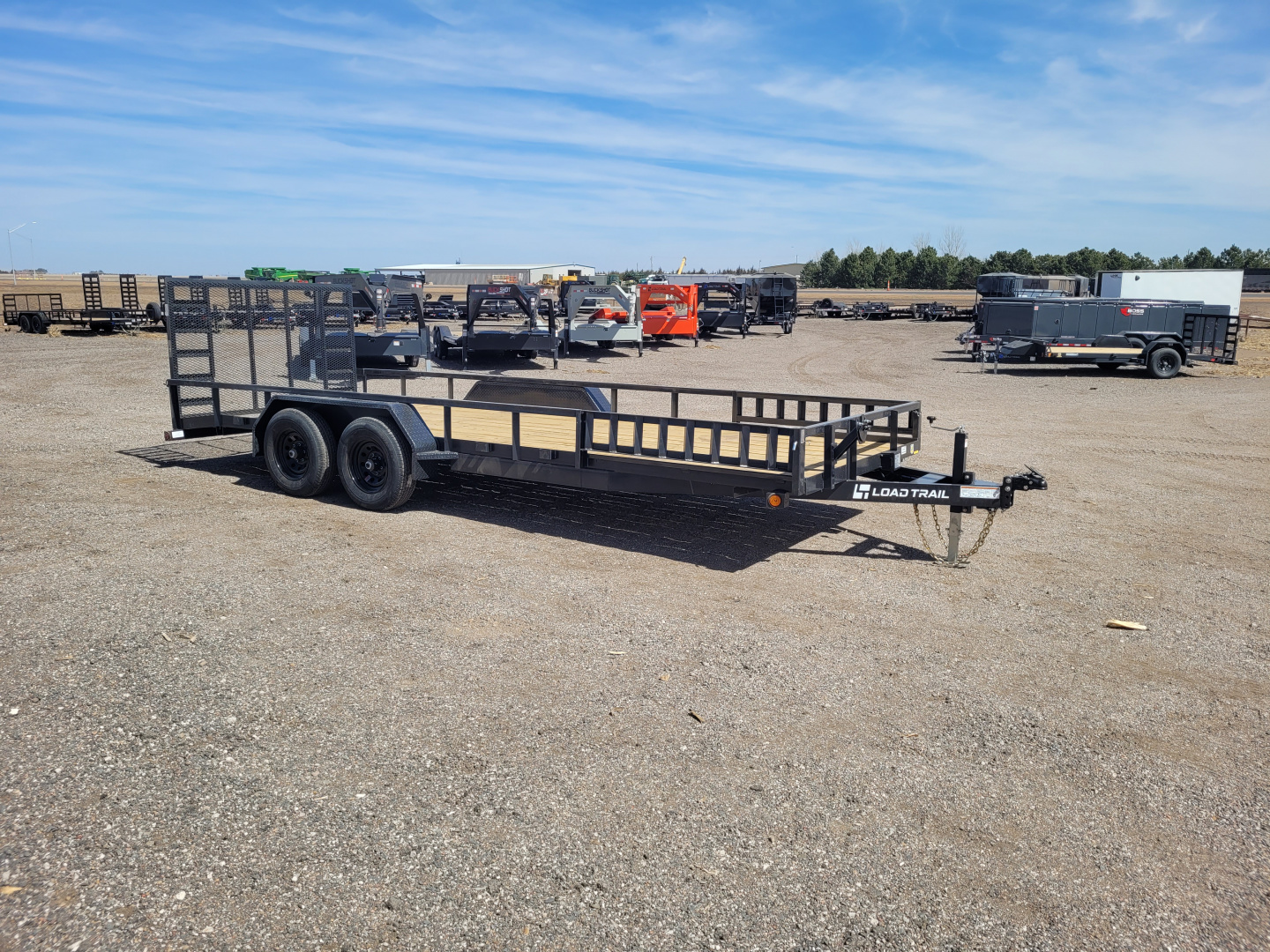 New 2026 Load Trail 83"x20' Tandem Utility Trailer W/5.2K Axles
