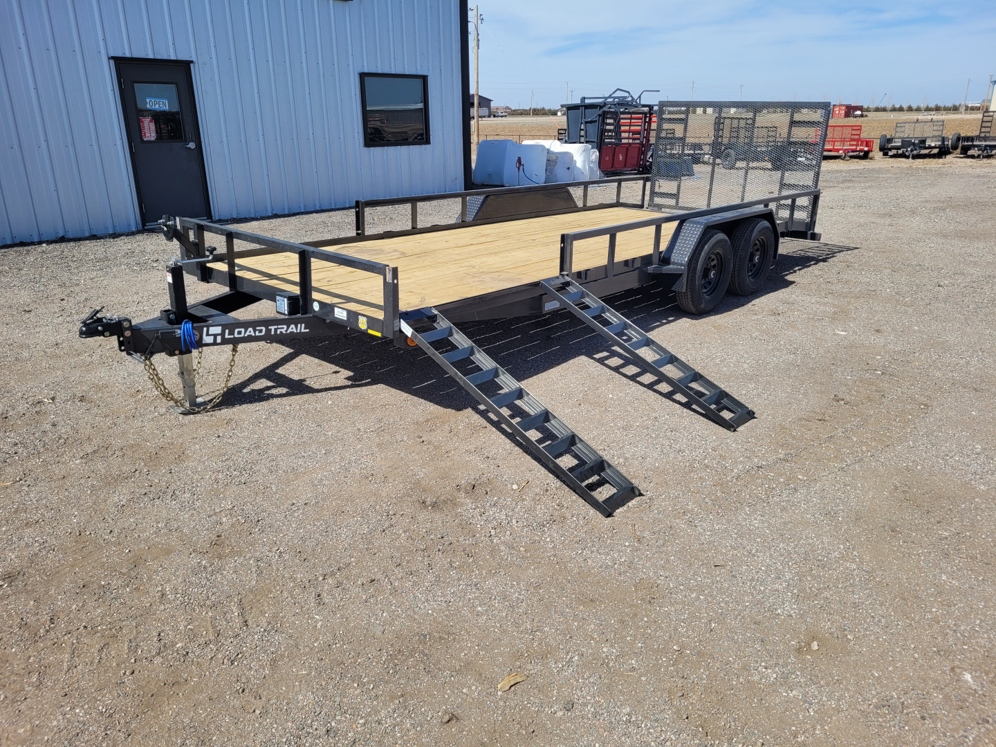 New 2026 Load Trail 83"x20' Tandem Utility Trailer W/5.2K Axles