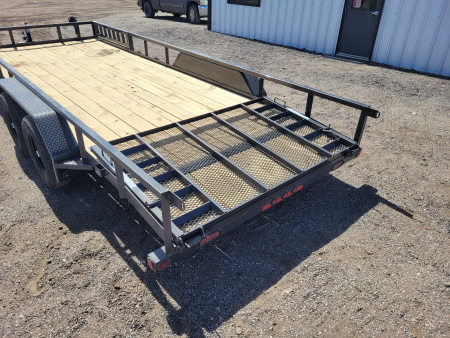 New 2026 Load Trail 83"x20' Tandem Utility Trailer W/5.2K Axles