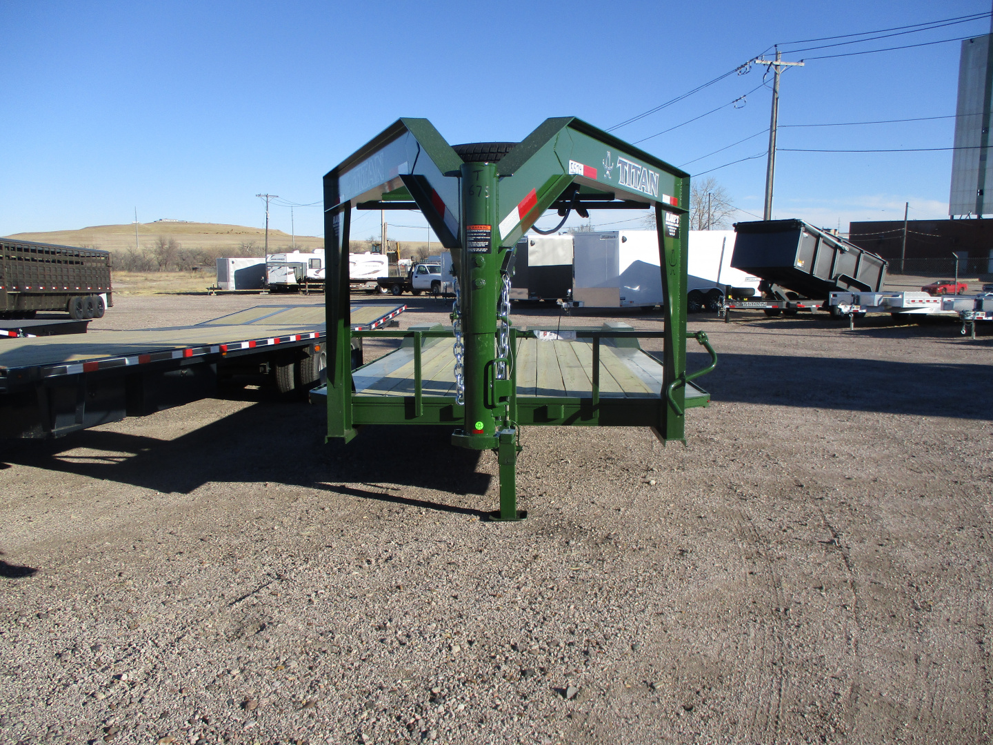 New 2026 Titan Trailer Flatbed Trailer