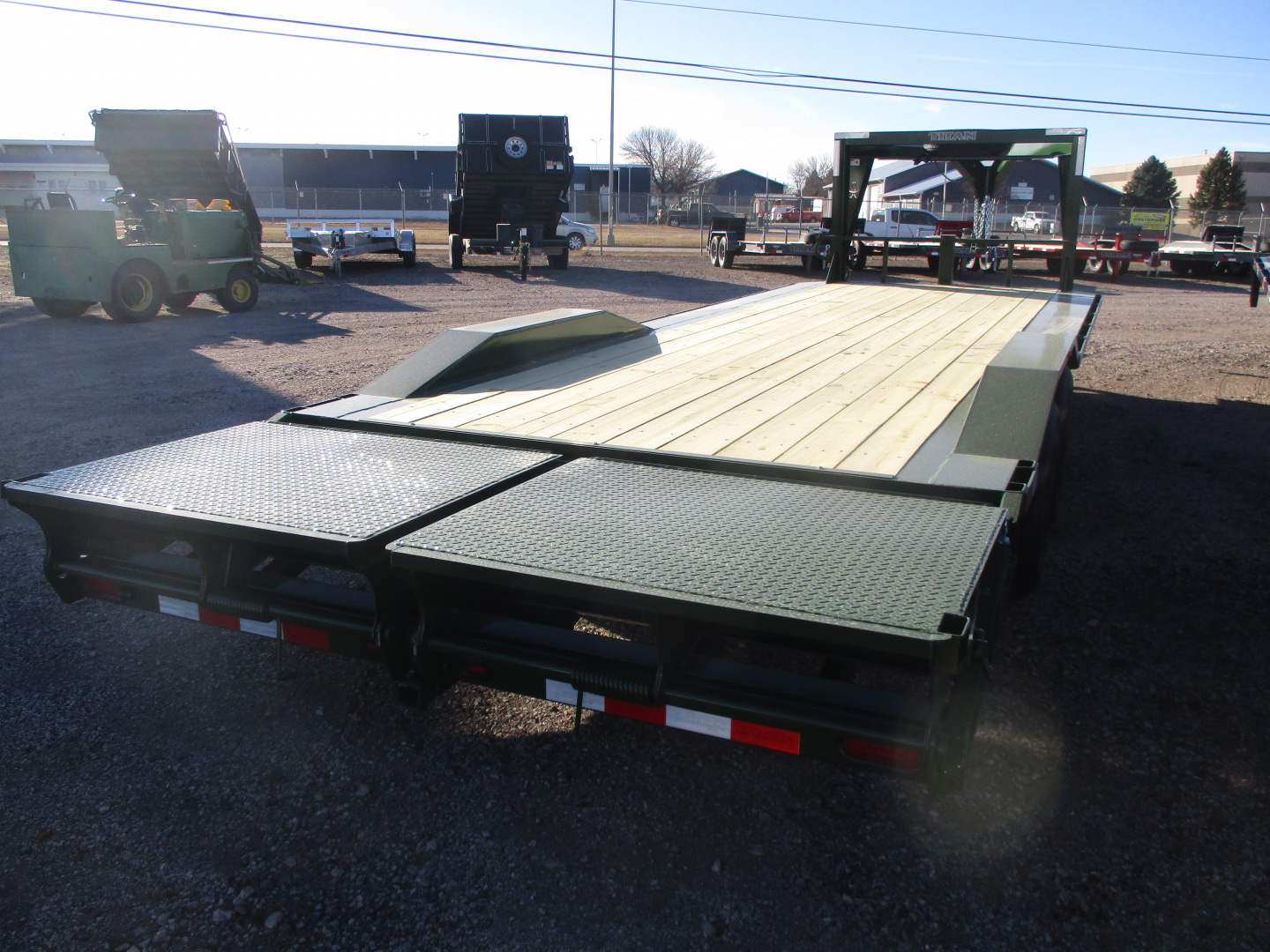 New 2026 Titan Trailer Flatbed Trailer