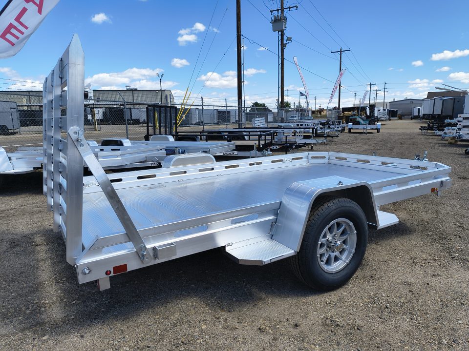 New 2027 Aluma 7712H-S-TG Utility Trailer
