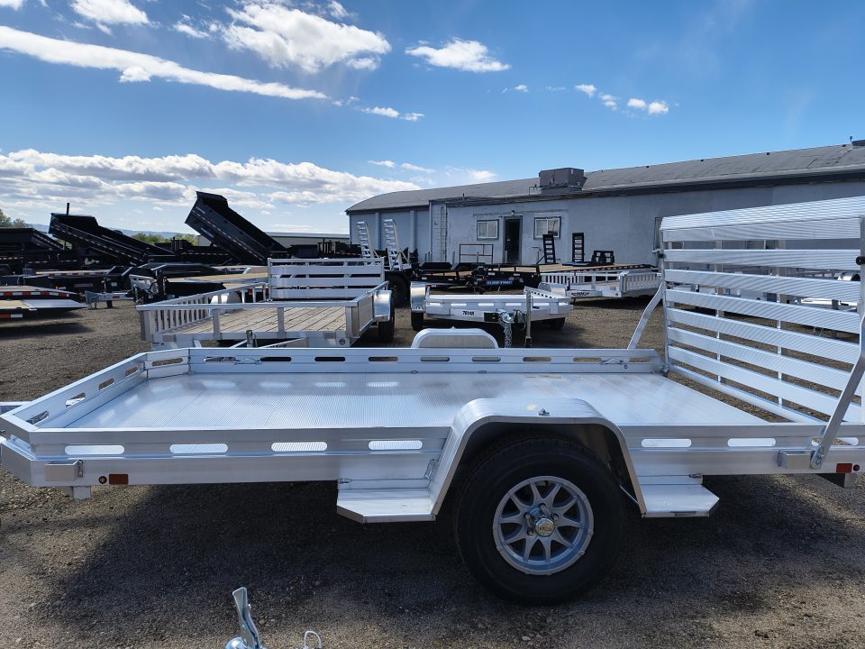New 2027 Aluma 7712H-S-TG Utility Trailer