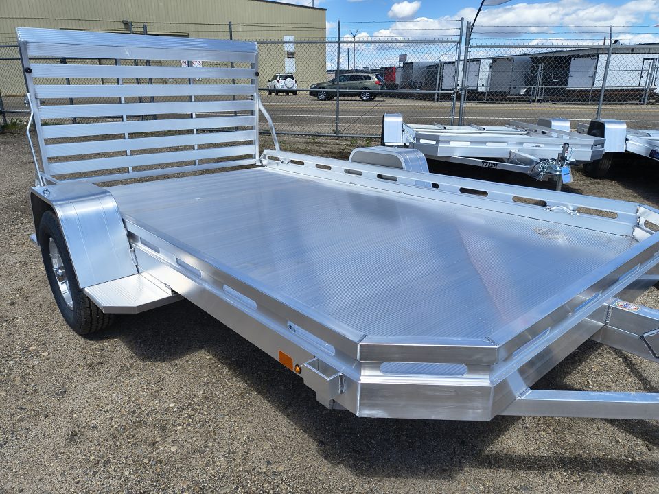 New 2027 Aluma 7712H-S-TG Utility Trailer