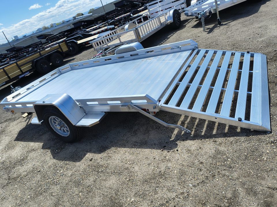 New 2027 Aluma 7712H-S-TG Utility Trailer