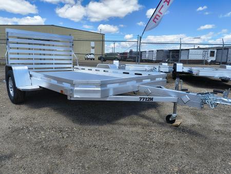 New 2027 Aluma 7712H-S-TG Utility Trailer