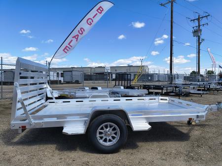 New 2027 Aluma 7712H-S-TG Utility Trailer