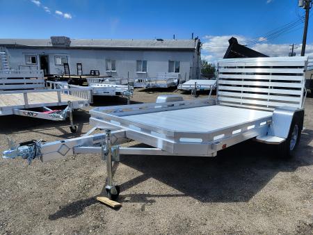 New 2027 Aluma 7712H-S-TG Utility Trailer