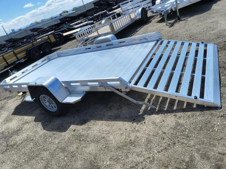 New 2027 Aluma 7712H-S-TG Utility Trailer