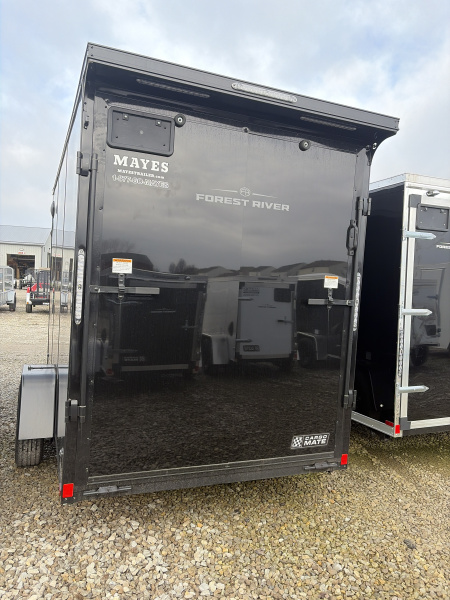 New 2026 CARGO MATE ENCLOSED EHW612SA-24 6X12 SA RAMP DOOR (GVW:2990) BLACK