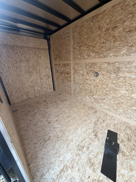 New 2026 CARGO MATE ENCLOSED EHW612SA-24 6X12 SA RAMP DOOR (GVW:2990) BLACK