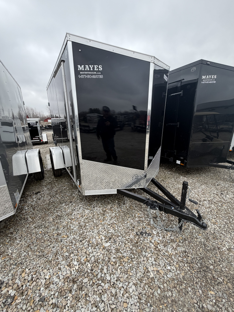 New 2026 US CARGO ENCLOSED ULAFT610SA 6X10 SA DOUBLE REAR DOOR (GVW:2990) BLACK