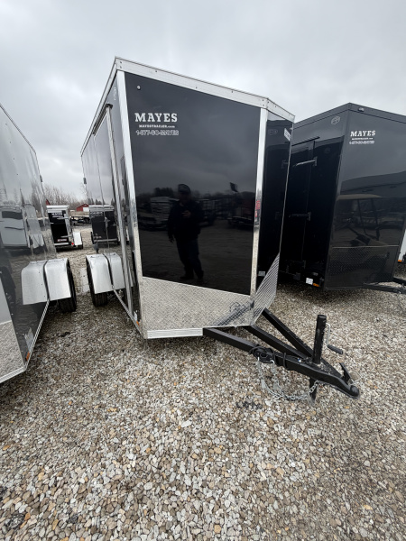 New 2026 US CARGO ENCLOSED ULAFT610SA 6X10 SA DOUBLE REAR DOOR (GVW:2990) BLACK