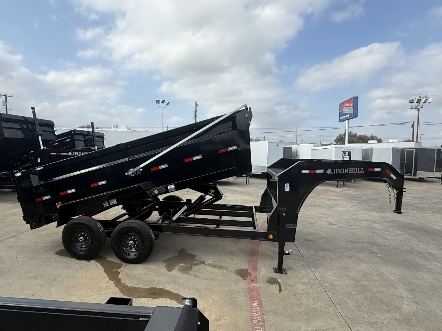 New 2026 Iron Bull DTG 83X14 Dump Trailer