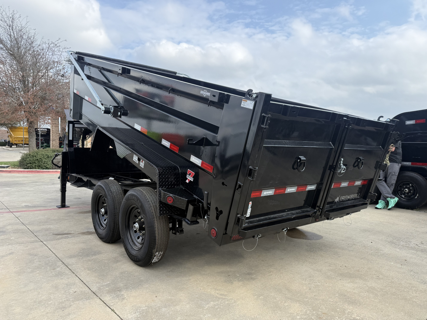 New 2026 Iron Bull DTG 83X14 Dump Trailer
