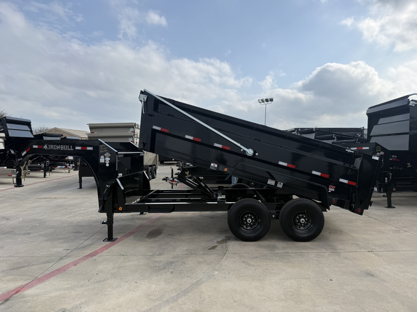 New 2026 Iron Bull DTG 83X14 Dump Trailer