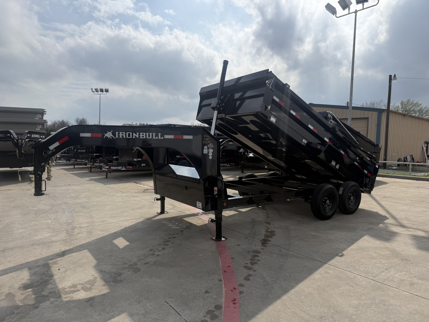 New 2026 Iron Bull DTG 83X14x2 Dump Trailer