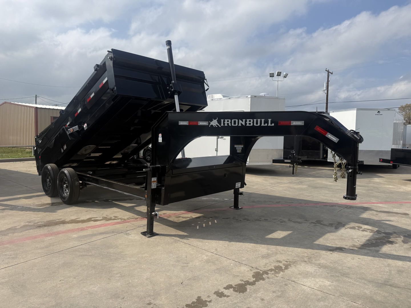 New 2026 Iron Bull DTG 83X14x2 Dump Trailer