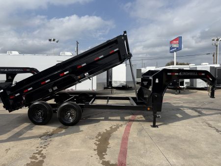 New 2026 Iron Bull DTG 83X14x2 Dump Trailer