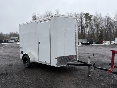 New 2026 Haulmark 6x10 6'6  Interior Passport Deluxe Cargo / Enclosed Trailer with Ramp Door