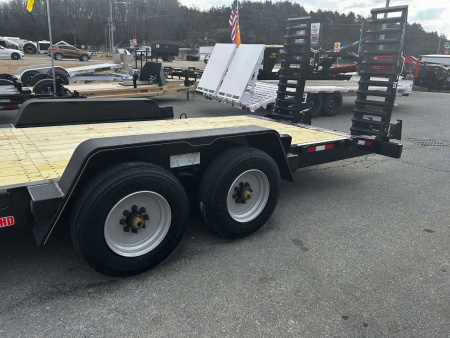 New 2025 Behnke CBCT 83X24 20K FORK HOLDER Equipment Trailer