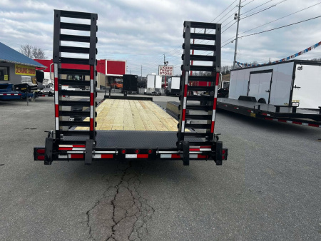 New 2025 Behnke CBCT 83X24 20K FORK HOLDER Equipment Trailer