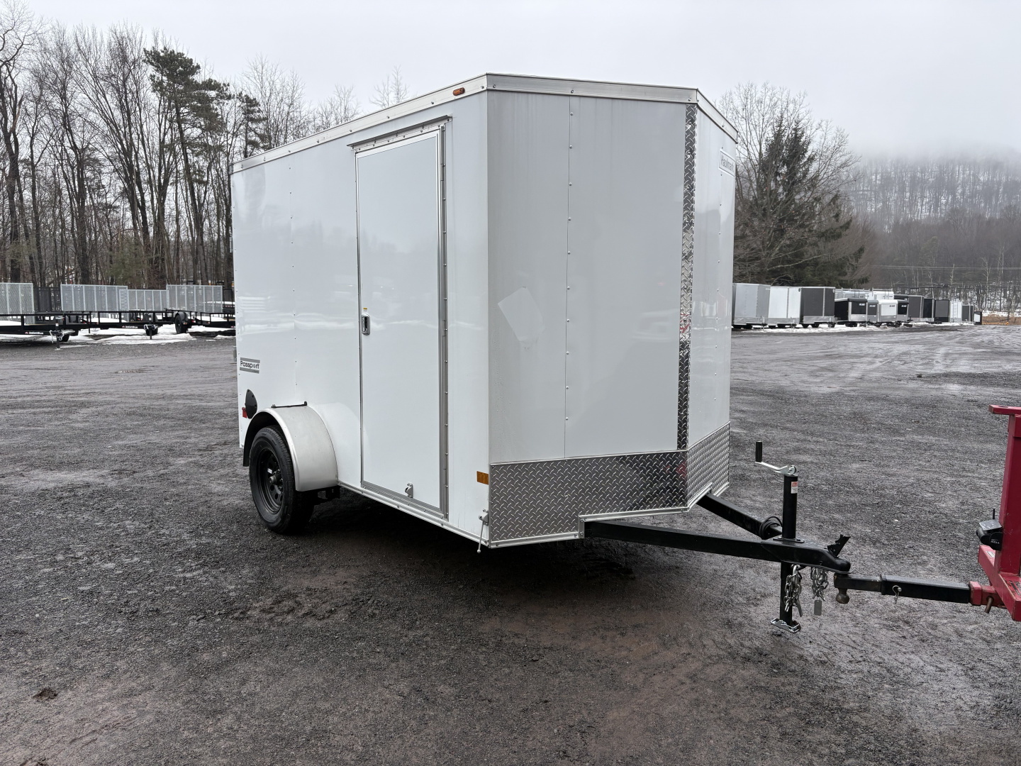 New 2026 Haulmark 6x10 6'6" Interior Passport Deluxe Cargo / Enclosed Trailer with Ramp Door