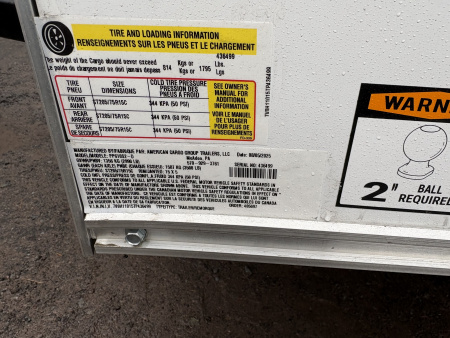 New 2026 Haulmark 6x10 6'6" Interior Passport Deluxe Cargo / Enclosed Trailer with Ramp Door